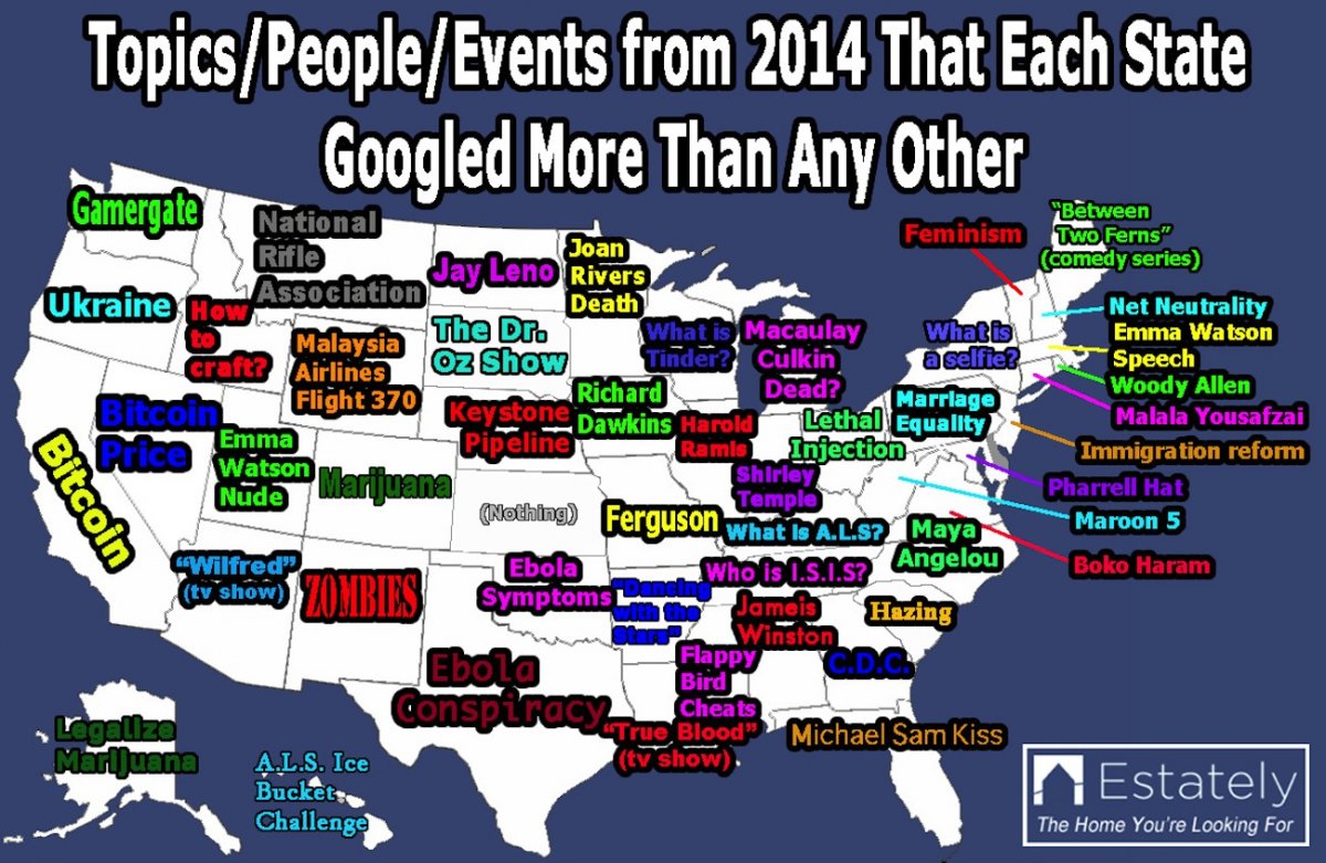 http://blog.estately.com/2014/12/heres-what-each-state-googled-more-than-any-other-state-in-2014/